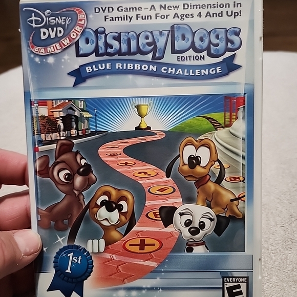 Disney Dogs Edition Blue Ribbon Challenge DVD Game - Picture 1 of 3